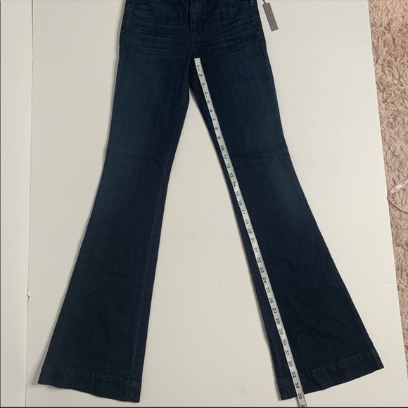 NWT Goldsign Dark Blue Wash Mid-Rise Bootcut Jeans - Picture 13 of 14